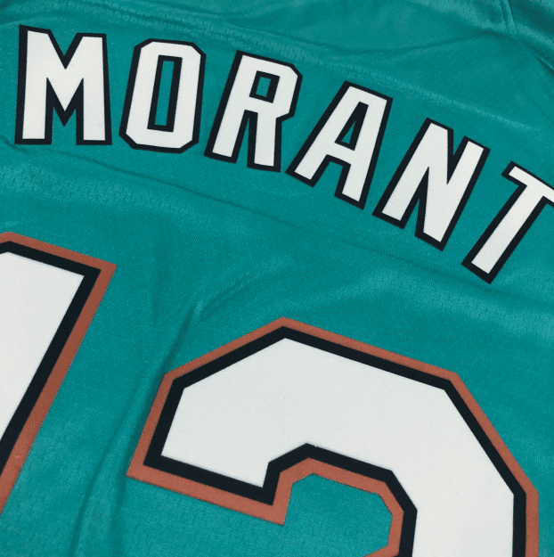 n·b·a腾讯体育官方旗舰店同款灰熊12号莫兰特球衣小杰克逊加索尔