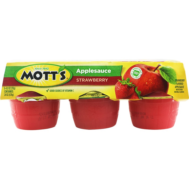 Motts Apple American Apple Sauce Sucrose Fat Added Children's Complementary food Fruit Puree MOTts No Sugar No added Sucrose 652g thumbnail 5