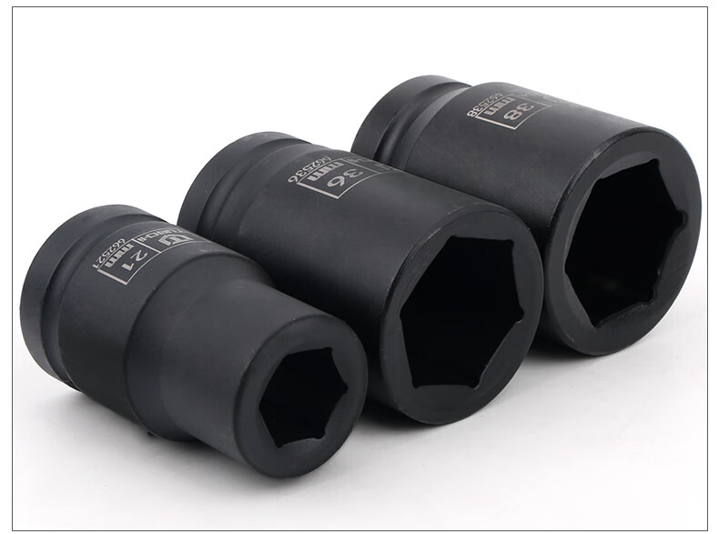 风炮套筒重型气动加厚大风动套筒加长加大省力扳手轮胎一寸套筒头1寸