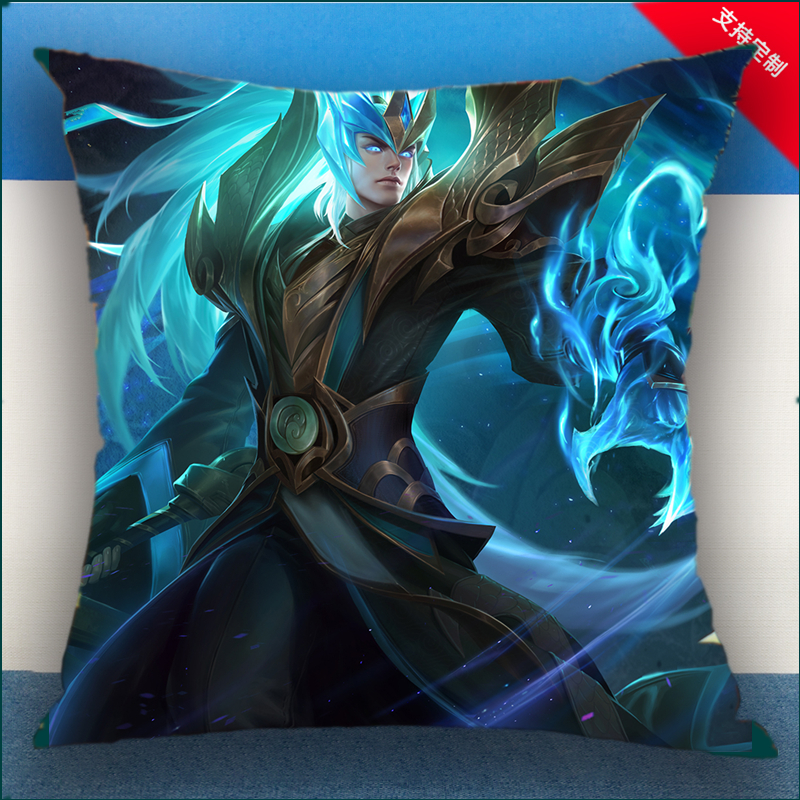 王者荣耀抱枕王者公孙离花间幻舞玲珑无限星赏官蜜橘之夏长抱枕头周边