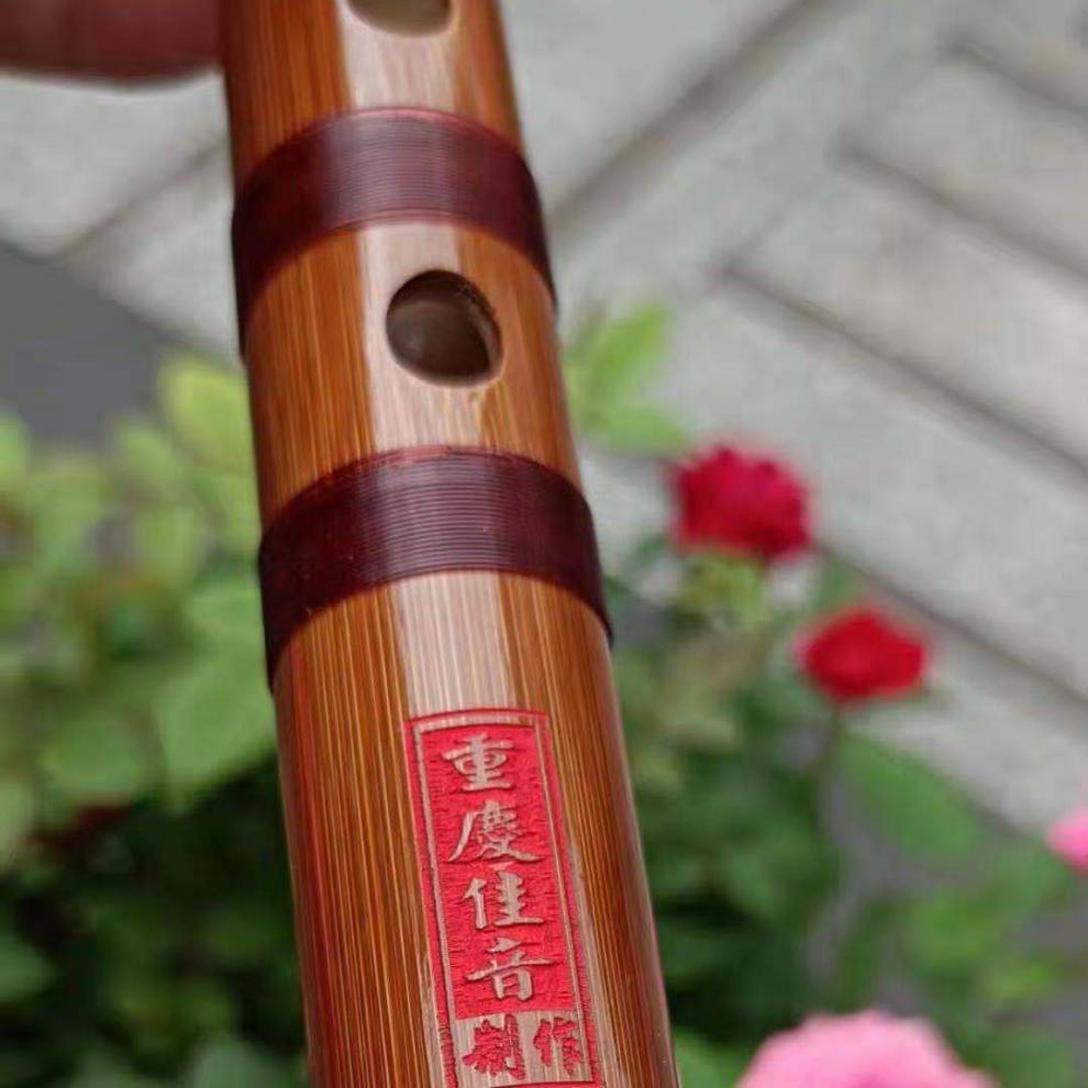 vieruodis新品短竖笛带吹嘴的新式竖笛升级款六孔苦竹音域宽广初学