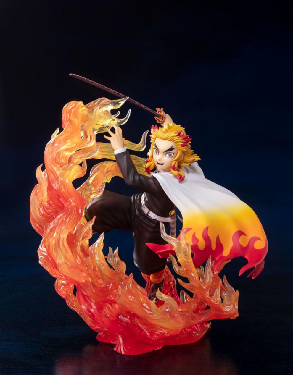 【代理版现货】万代 figuarts zero 鬼灭之刃 炎柱 炼狱杏寿郎 手办