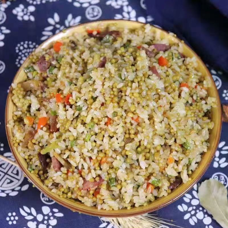 贵州苦荞饭 贵州威宁特产苦荞麦米饭荞疙瘩乔纯荞麦饭米五谷粗粮杂粮