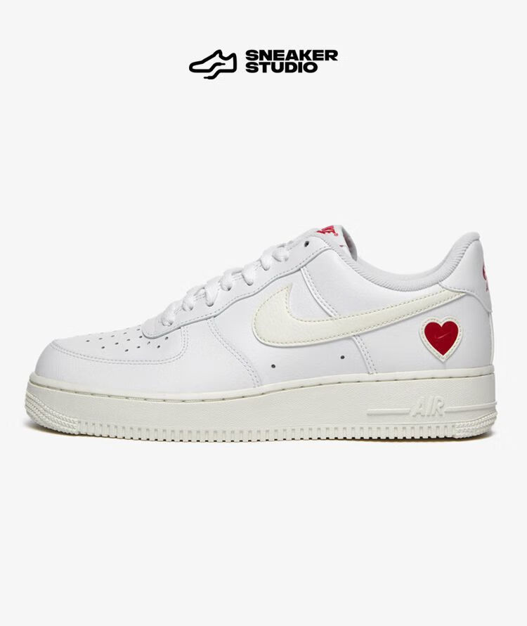 1af1白红情人节爱心空军一号板鞋男dd7117-100dd71dd7117-1 旗舰店40