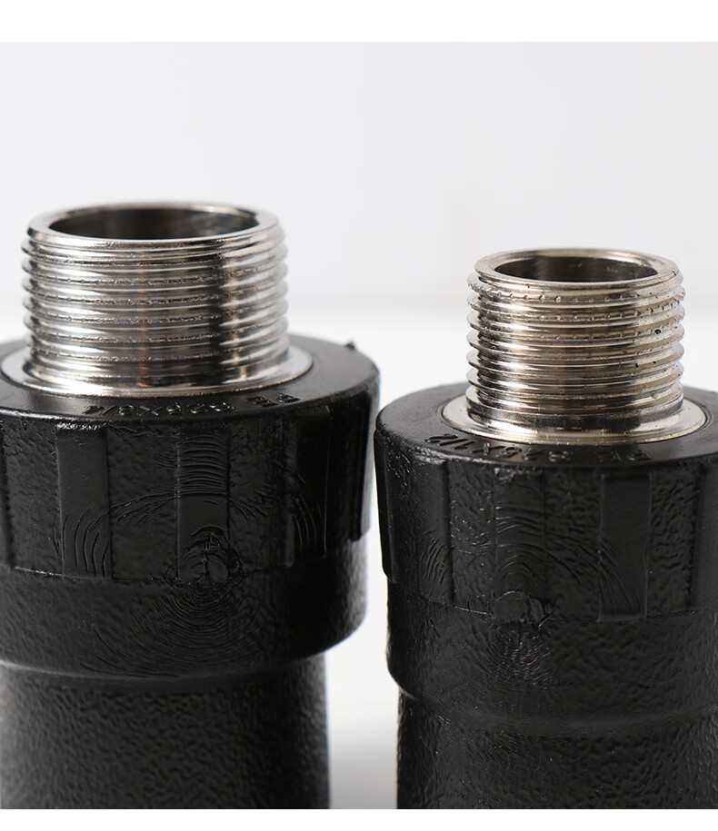 庄诚pe外丝直接承插式外牙接头自来水管管件热熔配件2025324075pe外牙