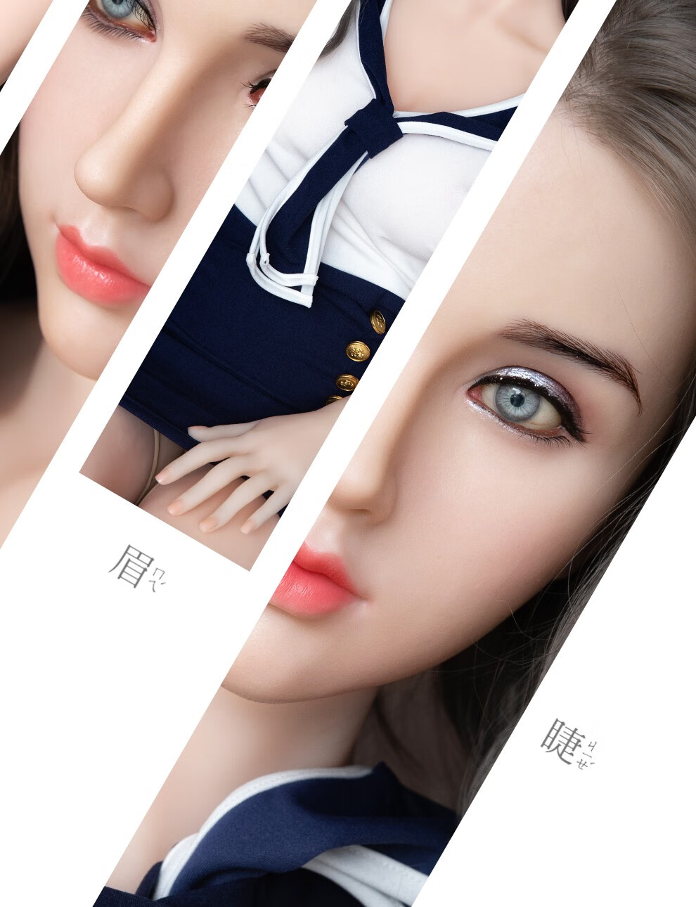 轻奢高端hanidoll实体娃娃男用全硅胶成人娃娃植发欧美成人性用品免阴