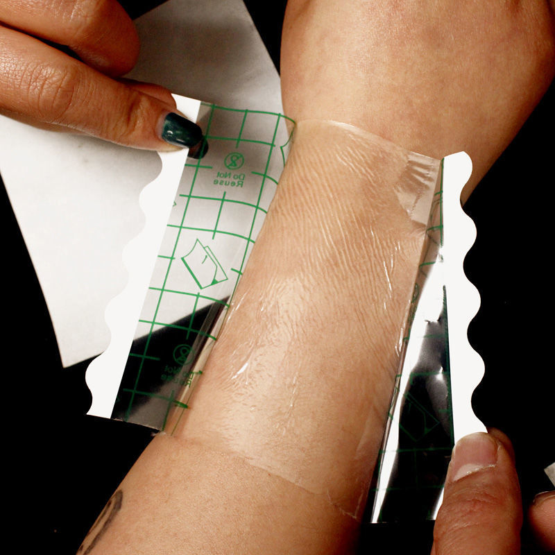 医用防水贴pu膜防过敏透明伤口防水贴透气肚脐贴洗澡防水胶布 50片