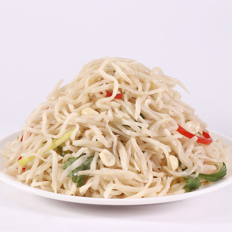 临泉特产滑集手切芥菜丝大头菜辣疙瘩菜下酒菜1坛2000克 2000克坛子装