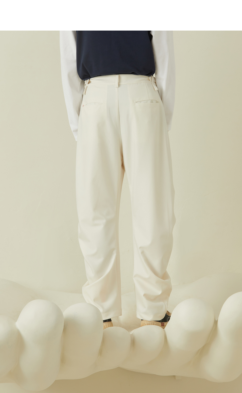 bosie rainbow21秋新款实穿不易皱休闲裤小丑灯笼裤潮5034r 黑色 l