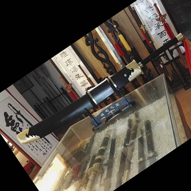 剑王八卦刀 宽背八卦刀 武术刀 双手刀 加长练功刀 未开刃 2.