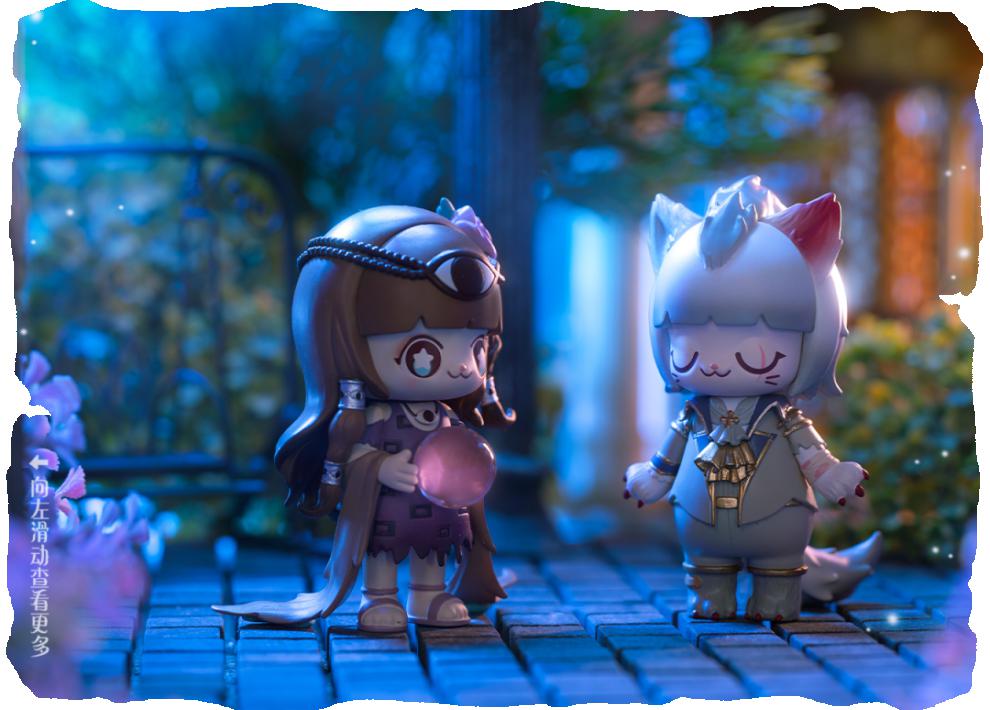 kimmy miki盲盒狼人杀系列可爱少女网红公仔女孩儿童 猎人kimmy(拆盒