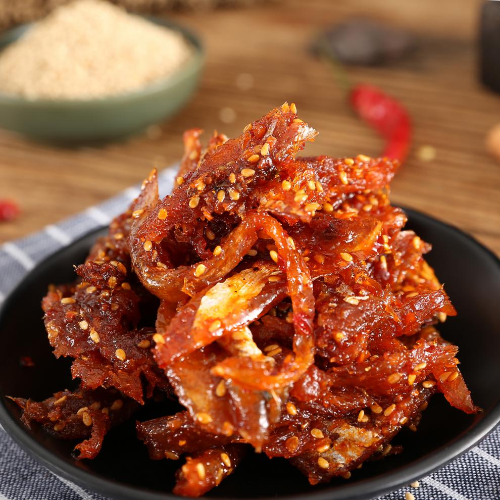 延边正宗明太鱼手撕辣鱼丝鱼干250克 延吉朝鲜族特产零食小吃 香辣微