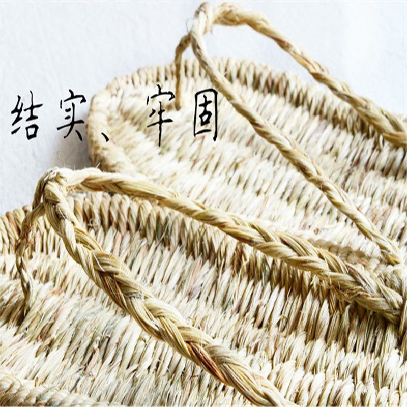 初梵格cfg草鞋草编鞋女男潮纯手工复古编织藤草男士手编凉鞋表演凉