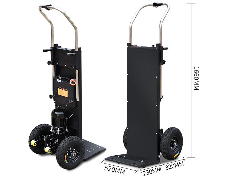 重物搬运神器工具爬楼车煤汽罐啤酒上楼工具送水加强款48v36ah1200w