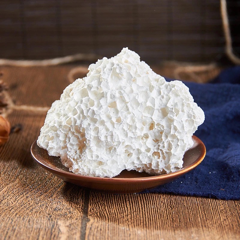 同仁堂纯正枯矾中药材矿石类野生枯矾粉枯矾末500g