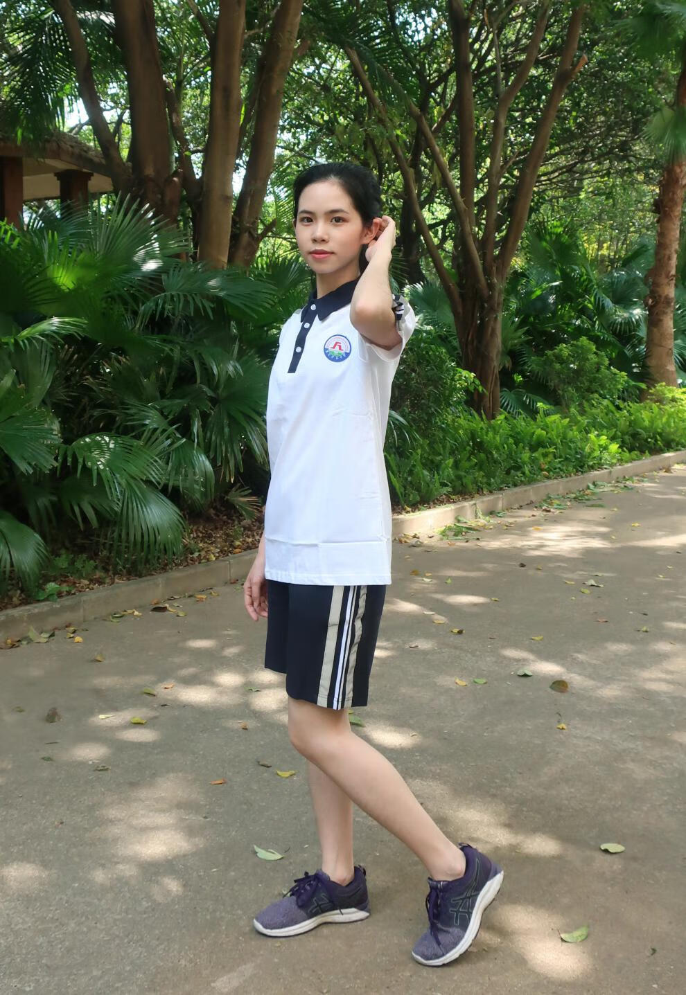 东莞实验中学校服东莞中学高中全市统一校服.莞菁.