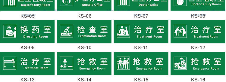 唯利多嘉宴新款医院诊所门牌科室牌卫生室治疗室处置室标识牌药房观察