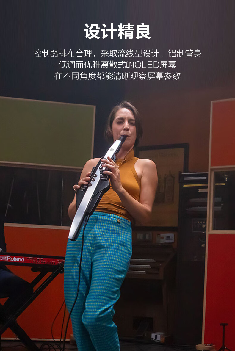 roland罗兰ae-10电吹管ae01电萨克斯自带扬声器ae05自带音源ae30定制