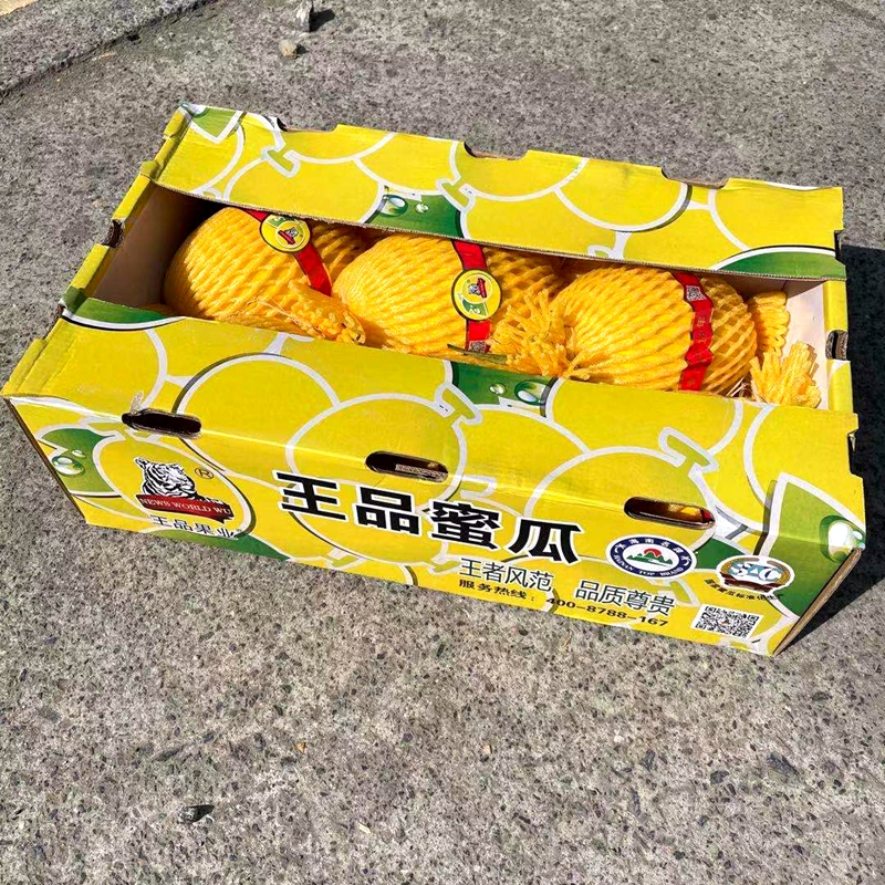 青樱红荔顺丰直达现货海南王品蜜瓜黄金蜜瓜新鲜皇品密瓜原箱大果约16