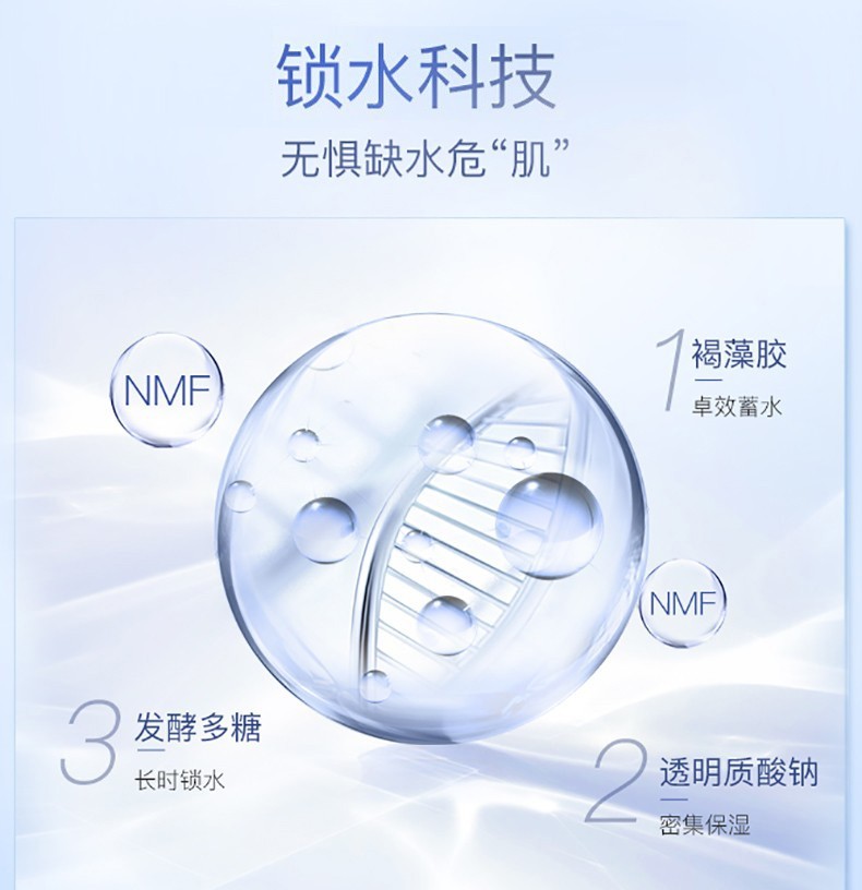 珀莱雅（PROYA）海洋活能密集乳液面霜保湿补水玻尿酸清爽不油腻学生平价 海洋活能密集保湿乳100ml