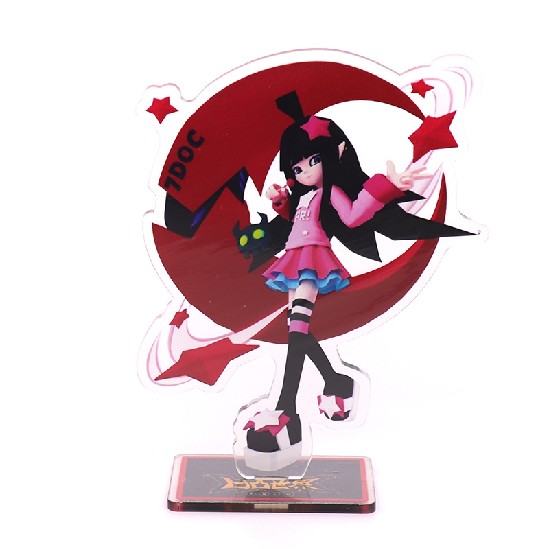 凹凸世界周边亚克力立牌格瑞 金 嘉德罗斯 雷狮凯丽安莉洁摆件台 艾比