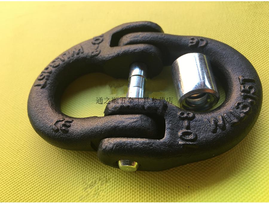 吊装蝴蝶扣 神力索具起重蝴蝶扣吊装扣链条连接扣卸扣双环扣连接器