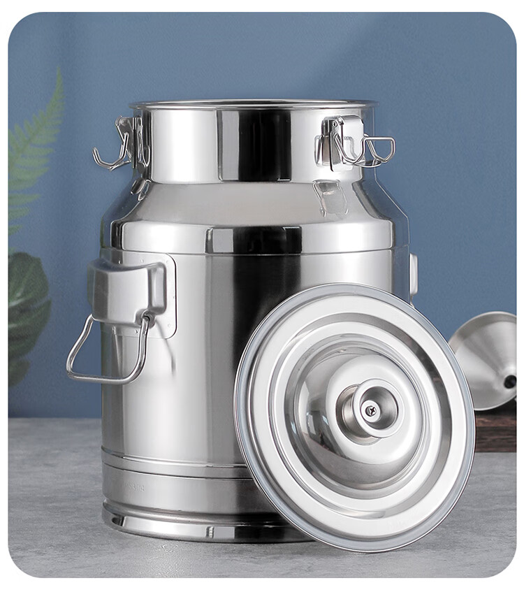 304不锈钢油桶密封桶304不锈钢密封桶家用茶叶罐运输桶加厚食用花生油