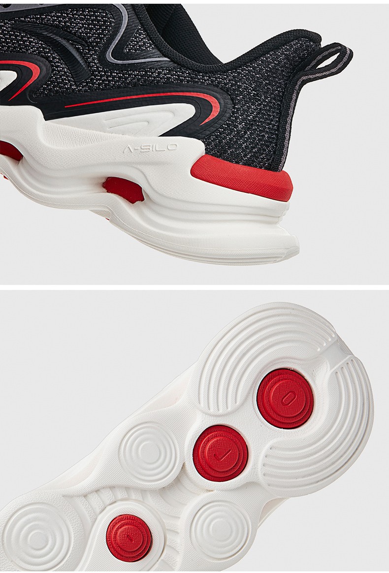 安踏毒刺跑步鞋夏季新款男鞋子轻便网面透气软底减震休闲运动鞋男 -3