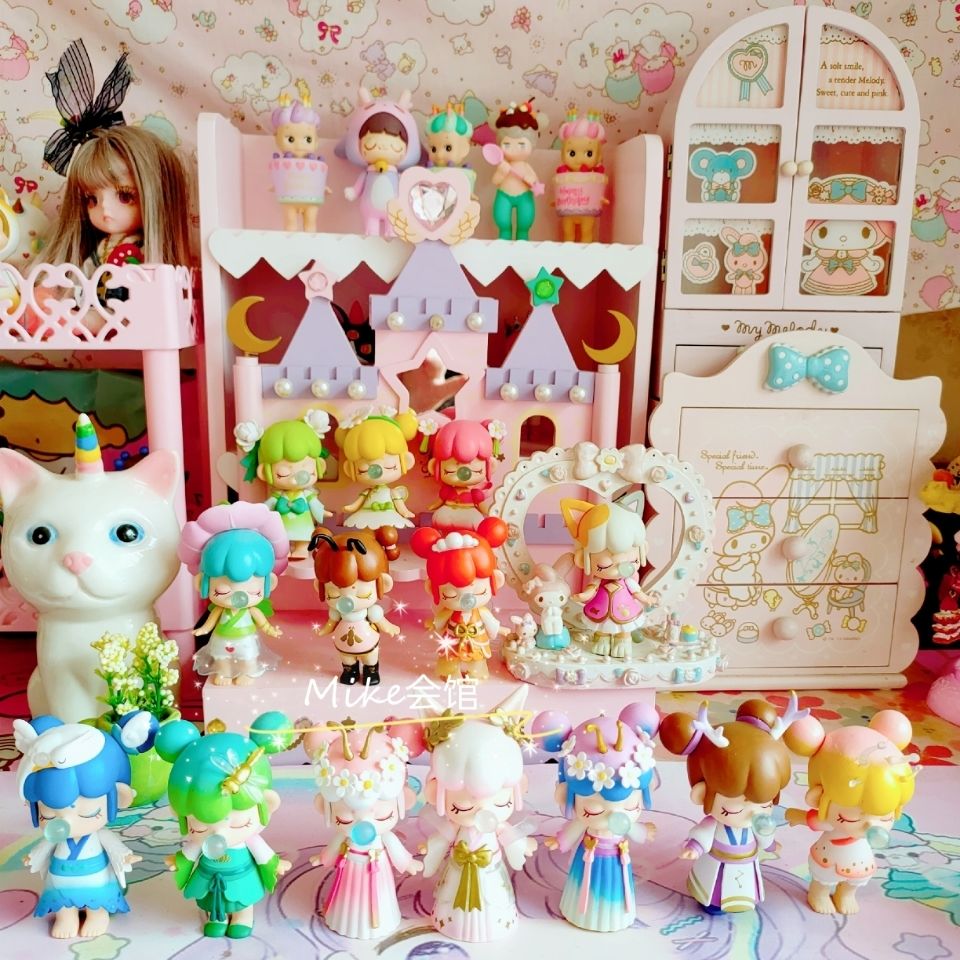 林深不知处拆盲盒全整套12款娃娃少女心潮玩摆件不退不换 一套12个