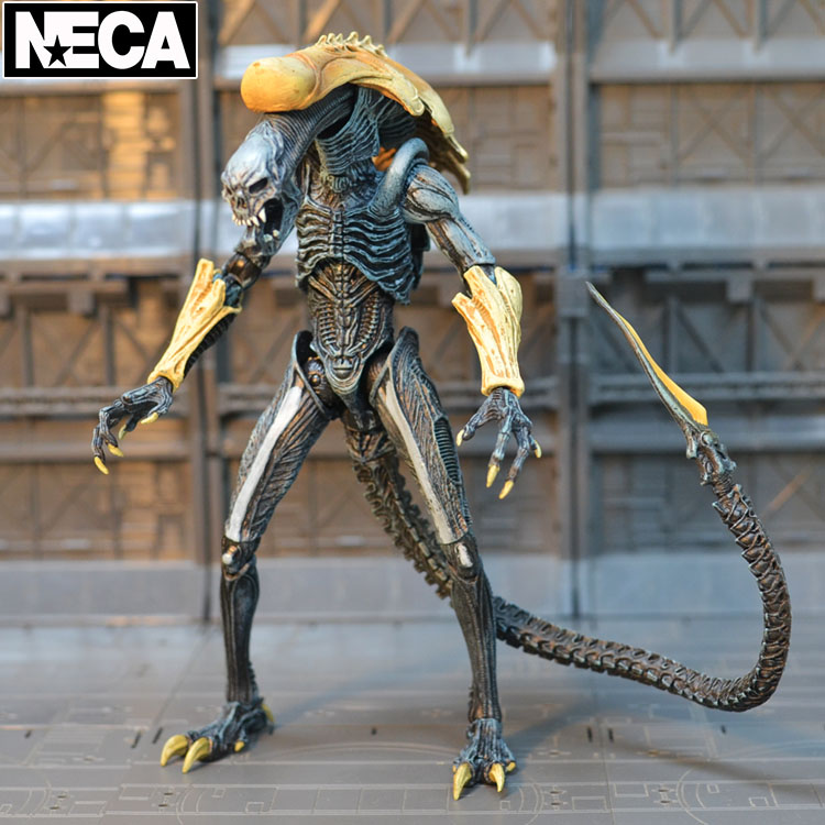 合金neca异形大战铁血战士avp契约异型alien模型可动玩具礼品人类异形