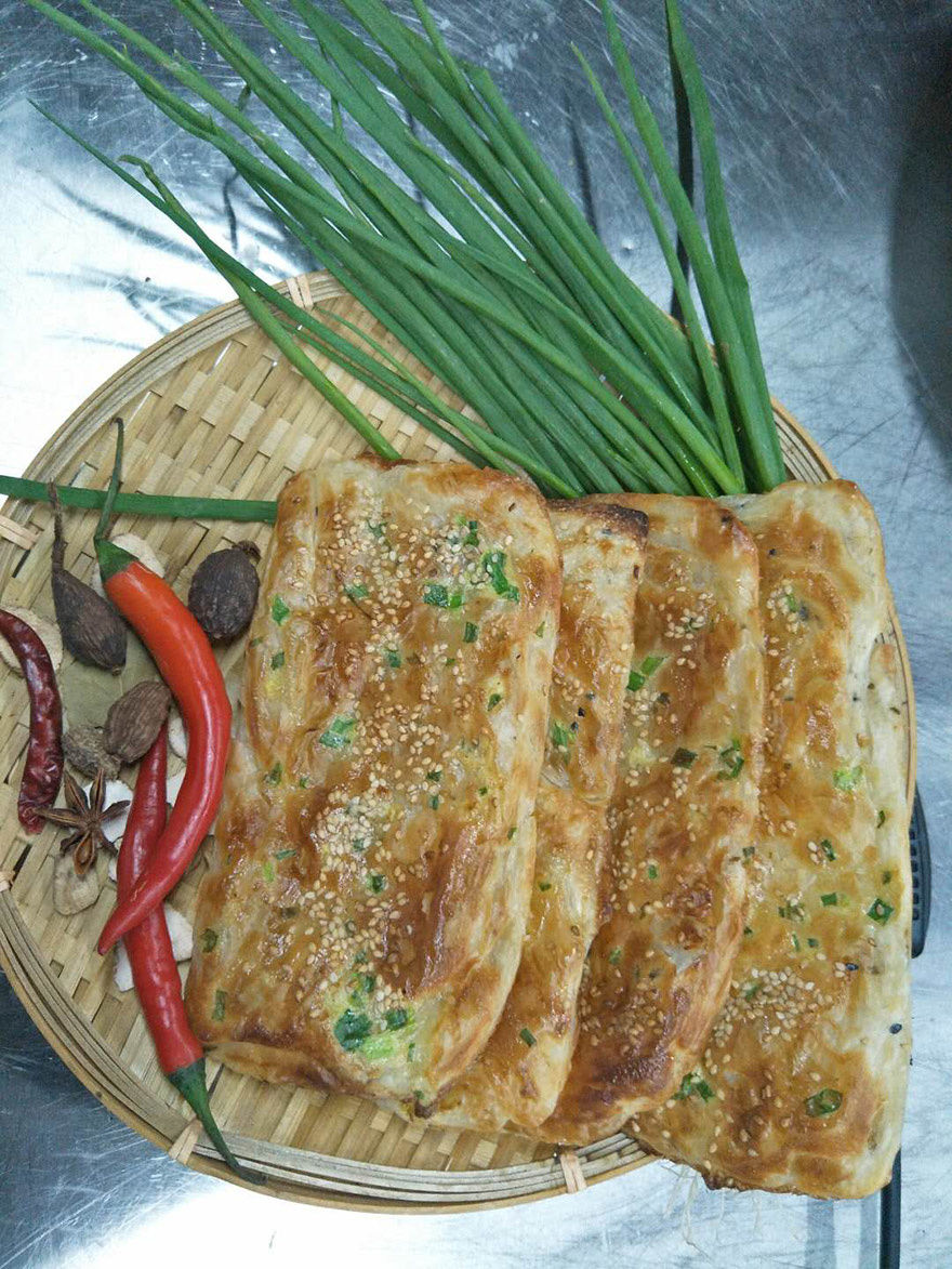 淮南牛肉汤烧饼油酥烧饼碳烤烧饼坯生饼吊炉烧饼烤箱烧饼100片120克
