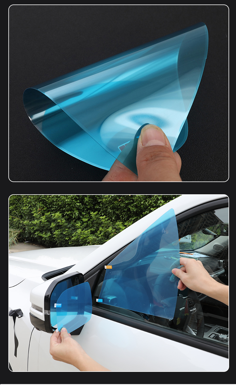 后视镜防雨膜改装专用侧窗防水防雾膜装饰 星越l车窗防雨膜/1对【图片