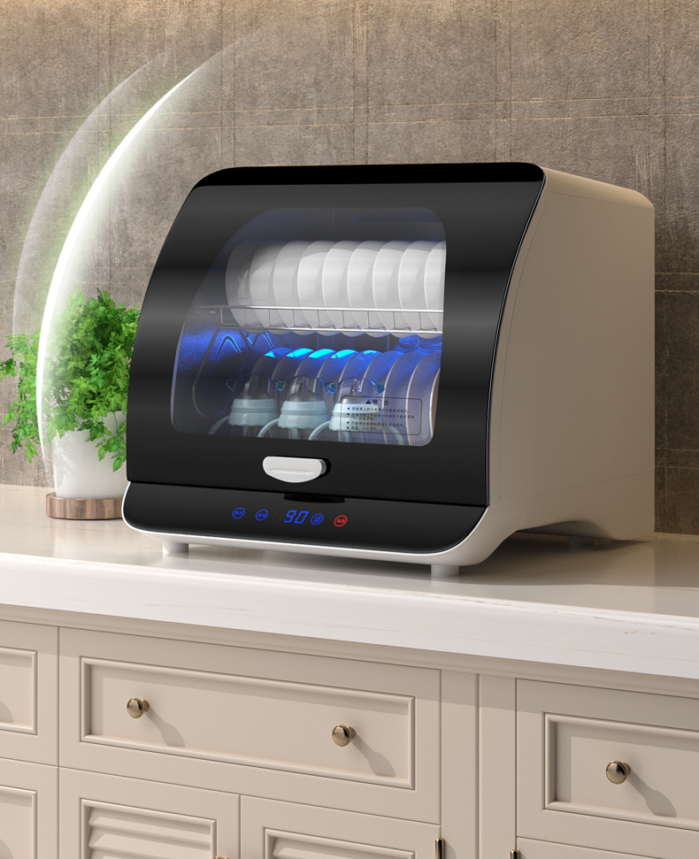 好太太消毒柜家用小型台式紫外线餐具碗筷碟消毒碗柜免沥水带烘干60l