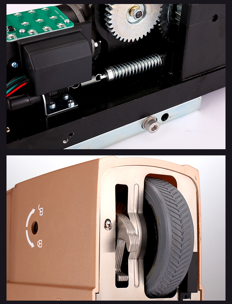 自动开门器捷力开门机八字平开门机对开门大门电机电动自动门器别墅