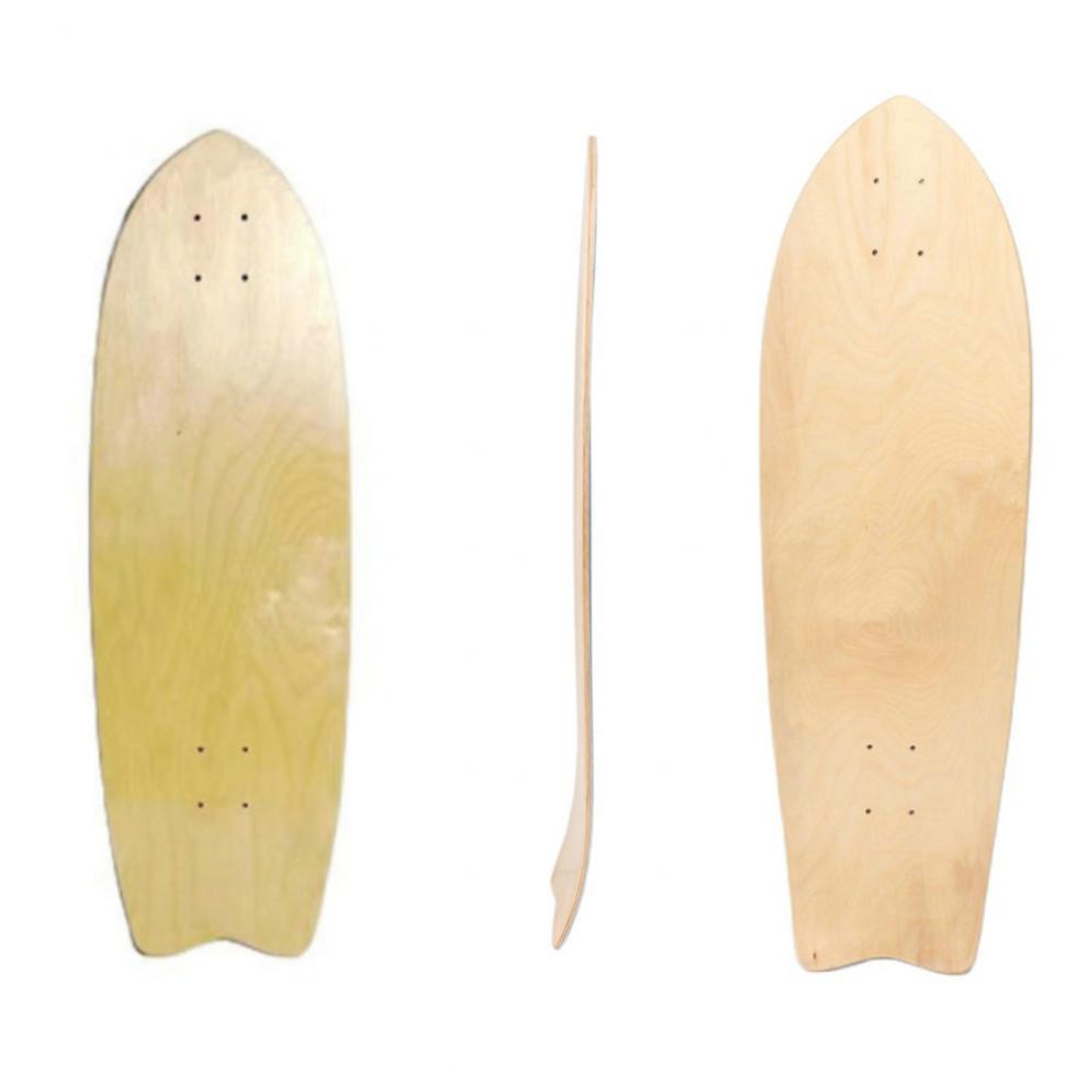 王一博同款陆地冲浪板yow32*10英寸陆地冲浪燕尾板染色diy冲浪长板单