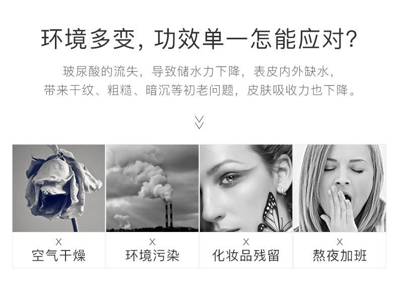 玻尿酸美肤白精华爽肤水男女收缩毛孔清爽保湿学生深层补水大瓶 建议两瓶 玻尿酸+烟酰胺