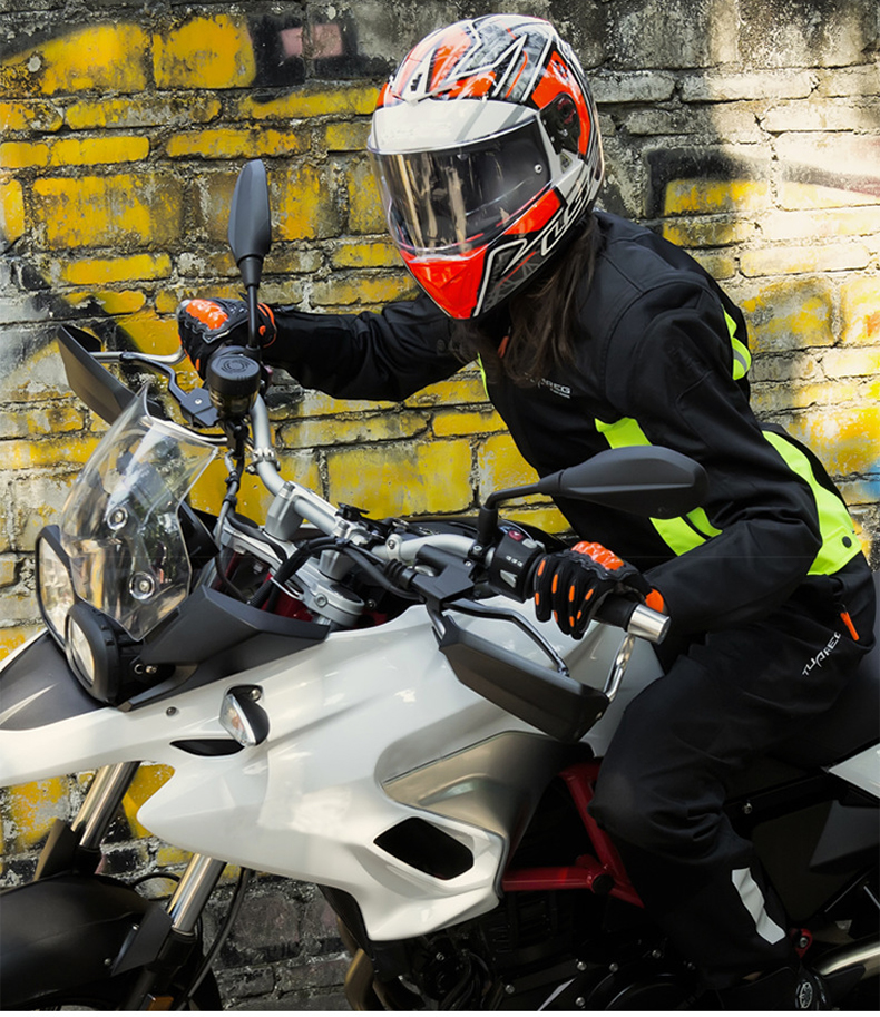 摩爵仕摩托车骑行手套夏季男女四季机车赛车越野防摔透气半指手套m35