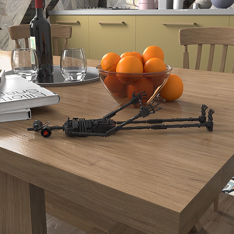 汽笛1人的玩具 玩具积木moc警1笛头玩具汽1笛人模型恐怖怪物绿野客