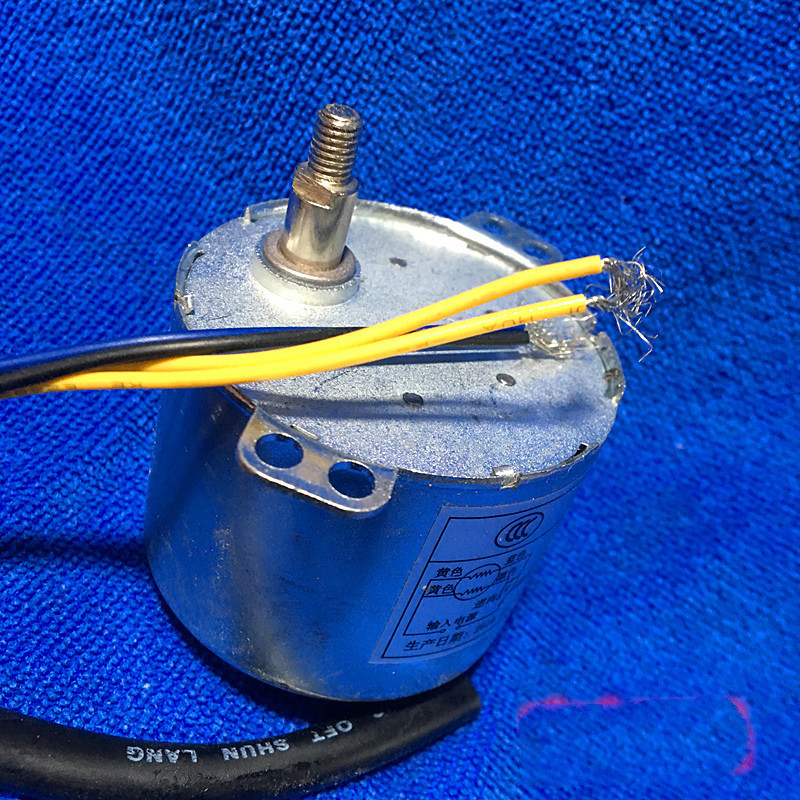 抽油烟机升降门电机tyz50a爪极式永磁同步电动机6w25转a款