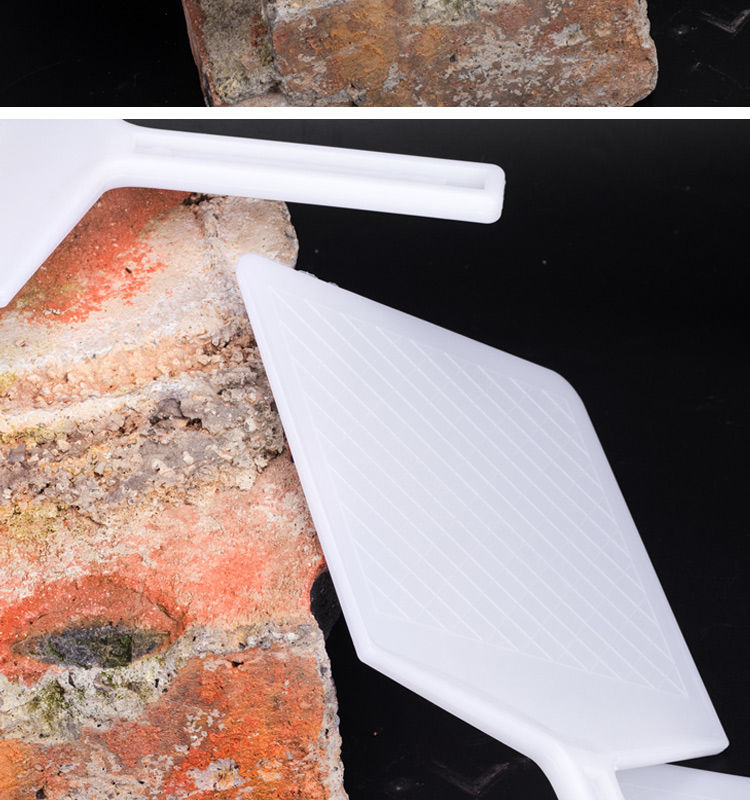 抹泥板加厚泥工灰板钢化塑料托灰板抹子瓦工抹灰硅藻泥施工工具小号