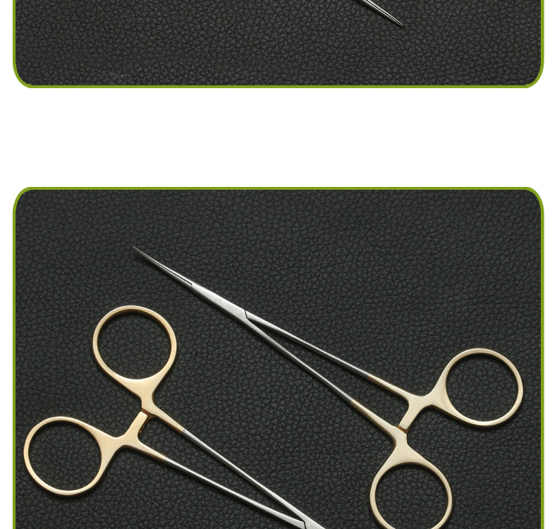 豫北眼科止血钳显微外科手术工具不锈钢整形双眼皮直弯头精细血管钳