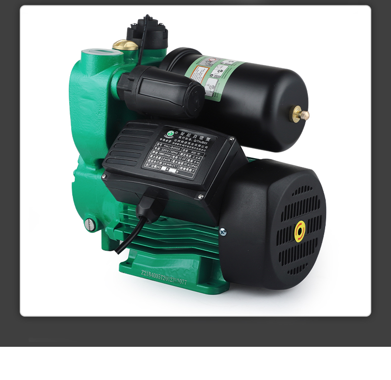 韩进自动增压泵大流量冷热水全自动增压泵家用自来水井水智能抽水自吸