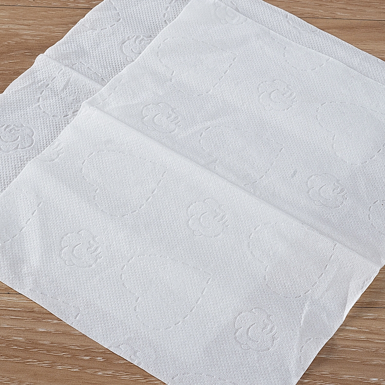 紫夫人抽纸紫夫人抽纸巾4层400张16包6d立体压花家庭装可湿水面巾餐巾