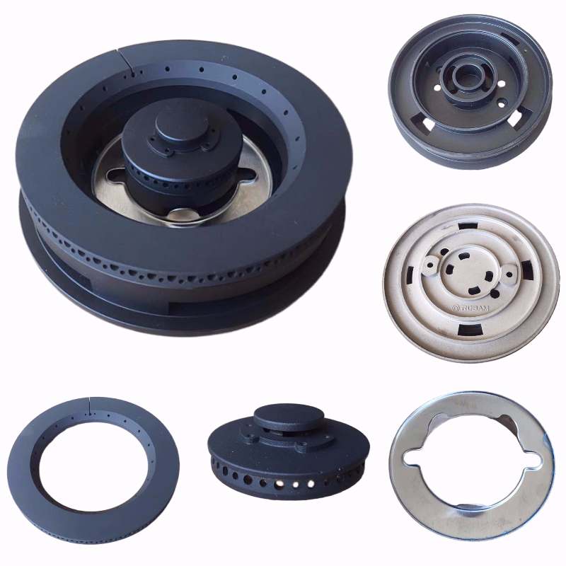 适合老板燃气灶煤气灶7g12炉头分火器火盖铜盖灶头炉灶具维修配件点火