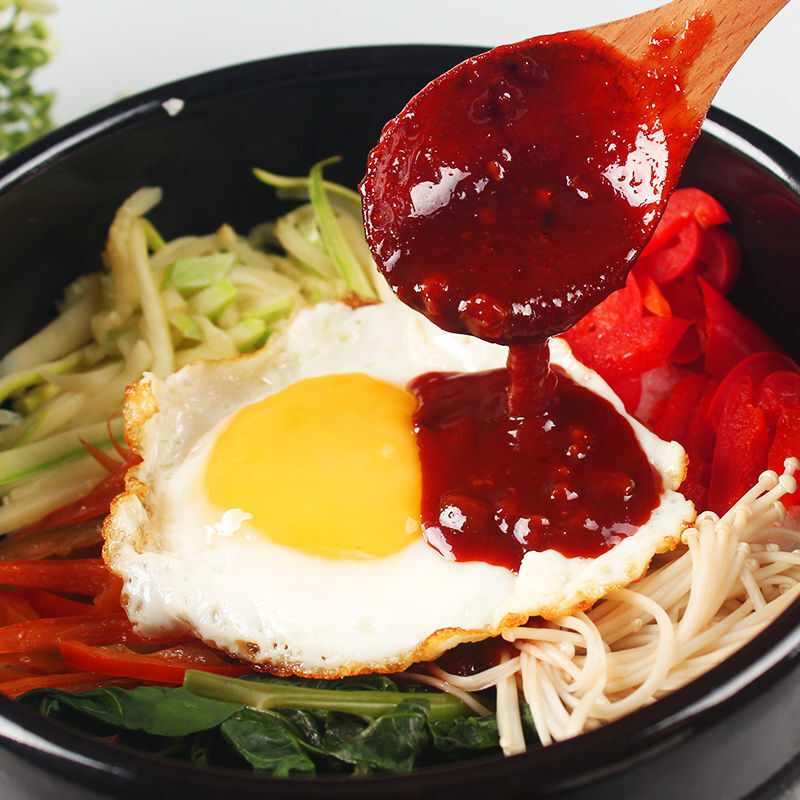 年糕大叔石锅拌饭酱韩式拌饭酱韩国风味石锅拌饭酱韩式辣椒酱甜辣酱