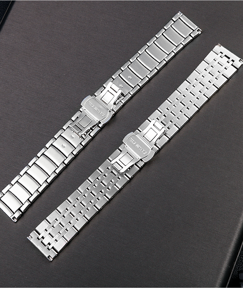 代用阿玛尼机械男表ar60006系列ar6008/60010/60012精钢亮光表带 七株