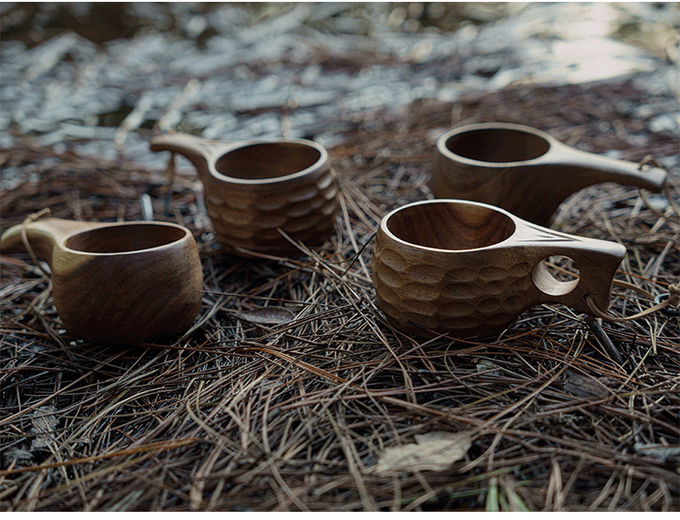 芬兰kupilka 杯 wookoo户外露营木杯bushcraft杯子kupilka风格芬兰杯