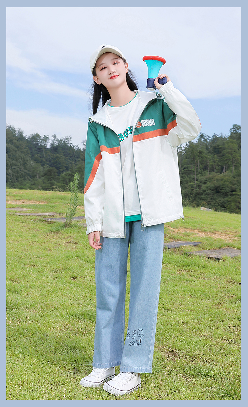 初中生外套少女孩秋装新款2021青少年高中学生女孩穿的学院风休闲冲锋