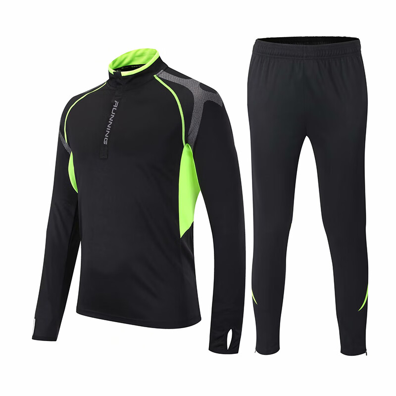 hpt支持国货 晨跑服运动套装秋冬运动套装男健身秋季跑步服户外晨跑