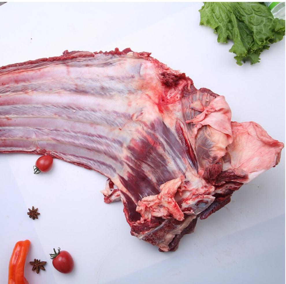 新鲜现杀牛肉牛排骨1000g草饲现杀新鲜牛排骨黄牛牛排骨4斤